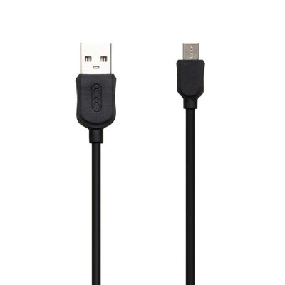 USB кабель XO NB41 microUSB black USB кабель XO NB41 microUSB black