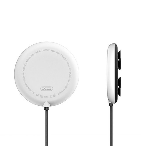 Бездротовий зарядний пристрій XO CX006 Fast Charger 15W white-black