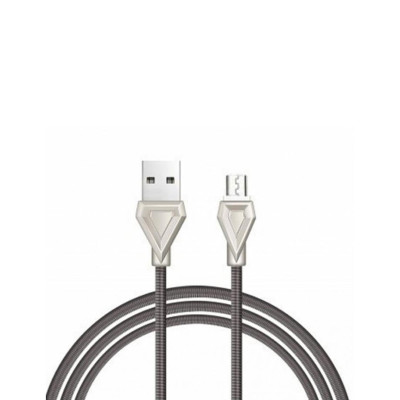 USB кабель Hoco U25 Golden Armor microUSB grey USB кабель Hoco U25 Golden Armor microUSB grey
