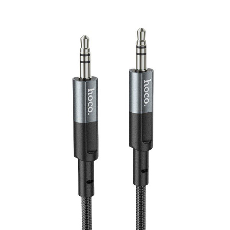 Аудіо-кабель Hoco UPA23 AUX 3.5 мм gray