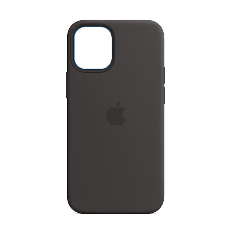 Накладка Original Silicone Case iPhone 12 Pro Max gray dark