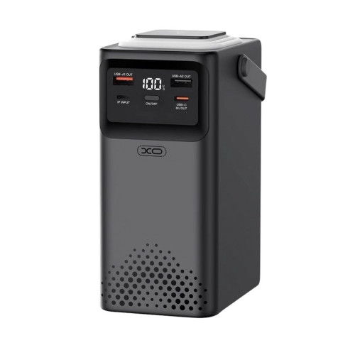 Зовнішній акумулятор XO PR287 80000 mAh 22.5W LCD black