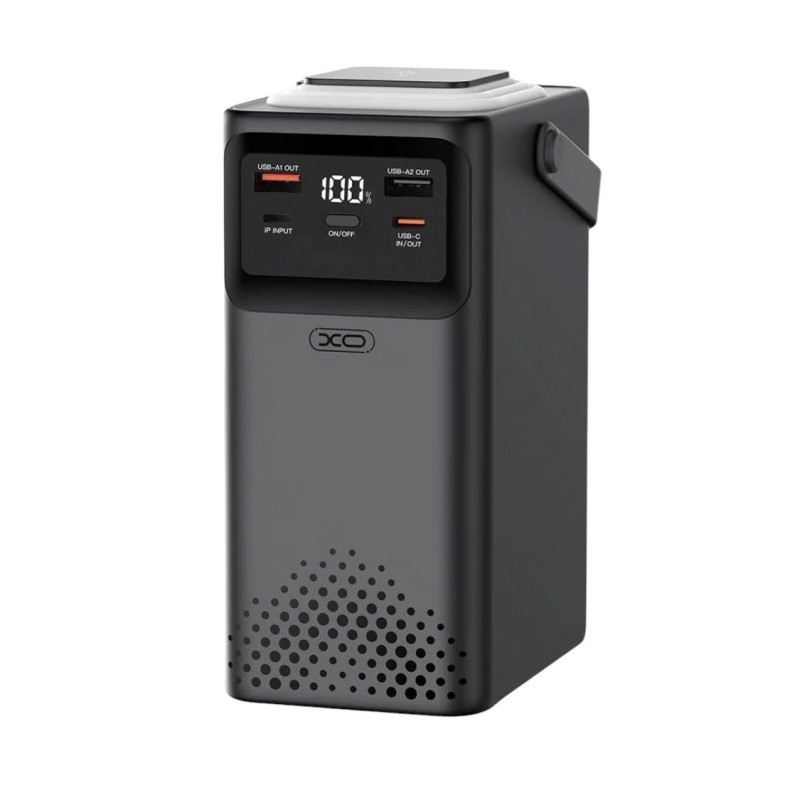 Зовнішній акумулятор XO PR287 80000 mAh 22.5W LCD black