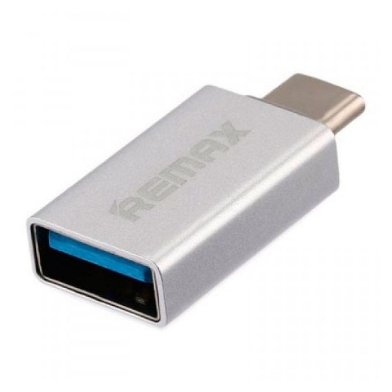 Перехідник Remax RA-OTG1 USB 3.0 на Type-C silver