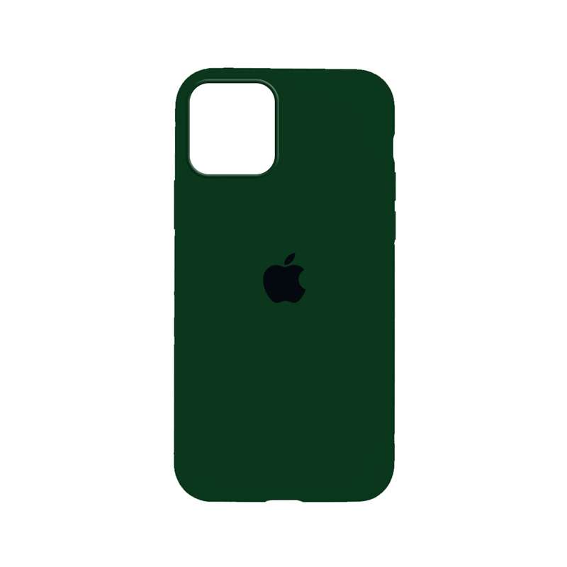 Накладка Original Silicone Case iPhone 12 mini green forest