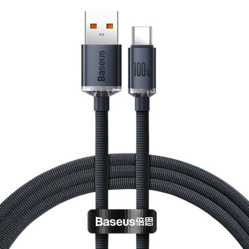 USB кабель Baseus Type-C CAJY000401 100W black