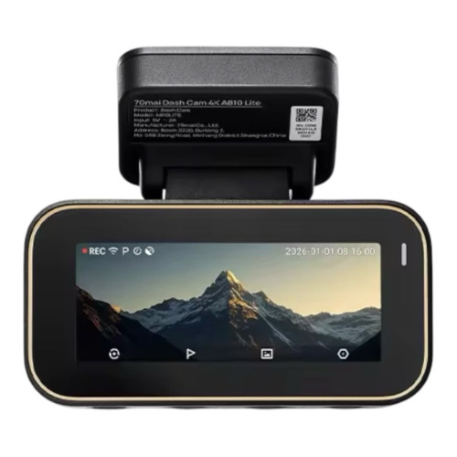 Відеореєстратор 70mai Dash Cam A810 Lite 4K