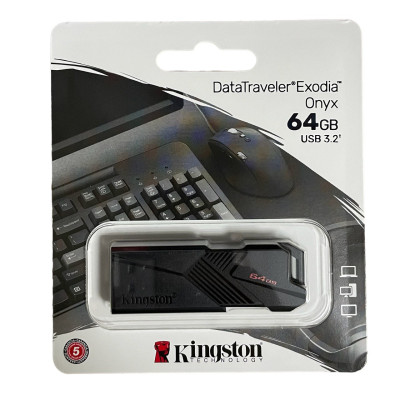 USB флеш 64 Гб Kingston Exodia Onyx USB 3.2