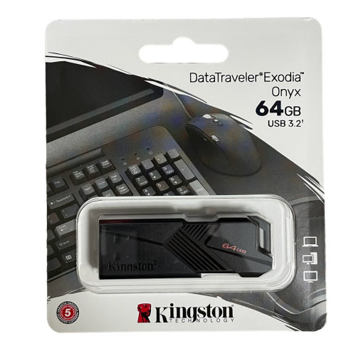 USB флеш 64 Гб Kingston Exodia Onyx USB 3.2