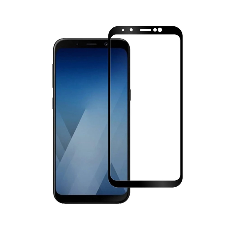 Захисне скло Glass Samsung A600 A6 2018, J600 J6 2018 9D black