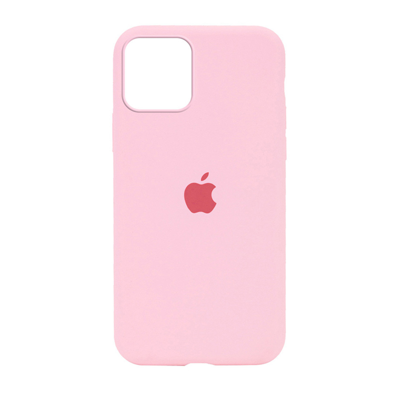 Накладка Original Silicone Case iPhone 12 Pro Max pink light