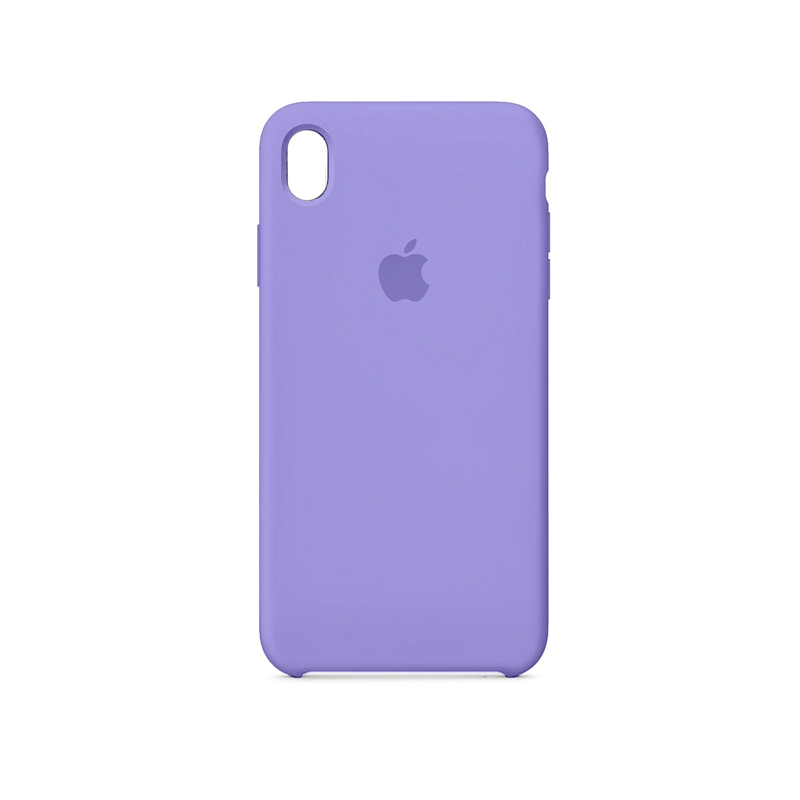 Накладка Original Silicone Case iPhone XR lilac