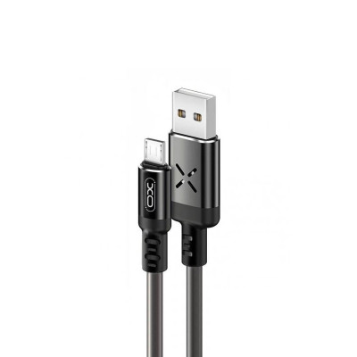 USB кабель XO NB108 microUSB black USB кабель XO NB108 microUSB black