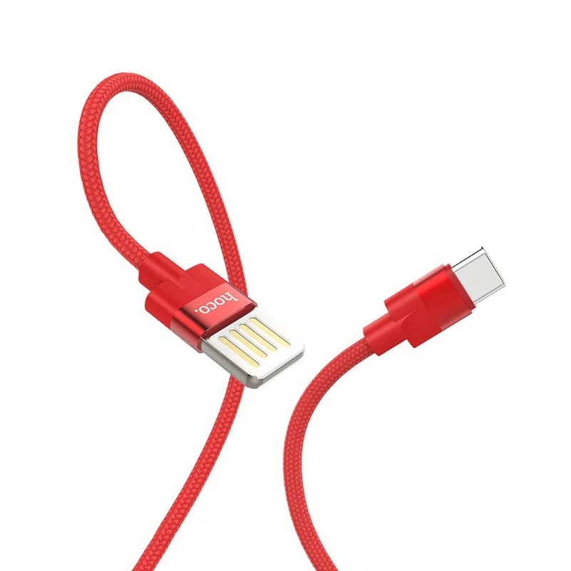 USB кабель Hoco U55 Outstanding Type-C red