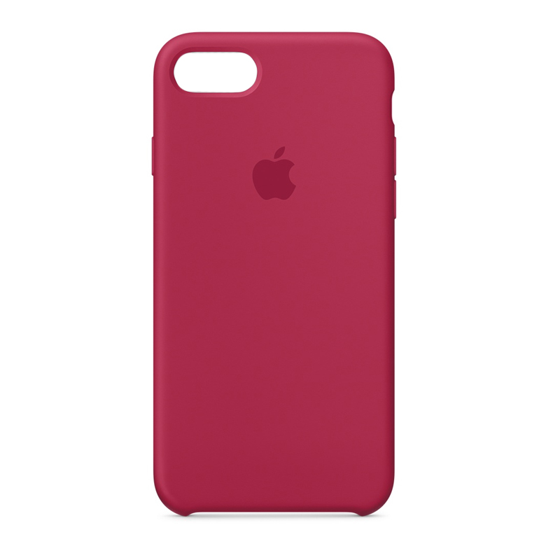 Накладка Original Silicone Case iPhone 7, 8, SE 2020 rose red