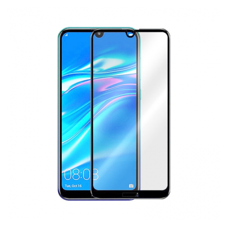 Захисне скло Glass Huawei Y7 2019, Y7 Pro 2019, Nova 5 Full Glue black