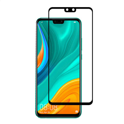 Захисне скло Glass Huawei Y8S Full Glue black Захисне скло Glass Huawei Y8S Full Glue black