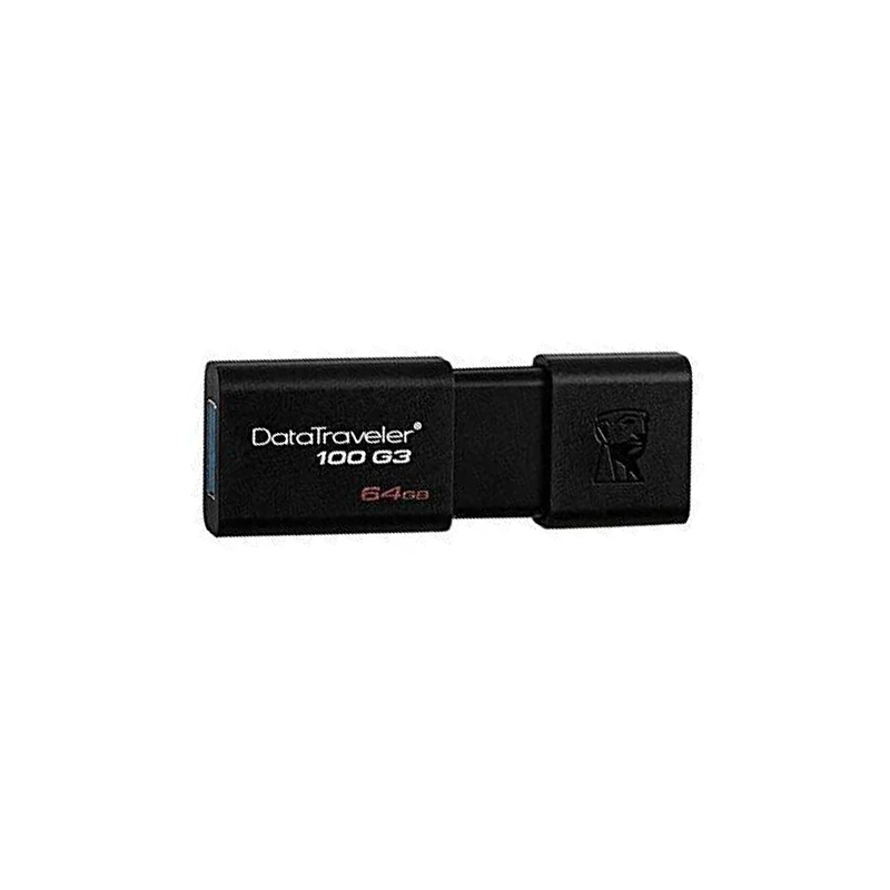 USB флеш 64 Гб Kingston DT100 G3 USB 3.1 black
