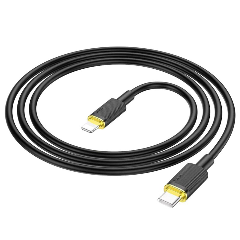 USB кабель Hoco U109 Type-C на Lightning white