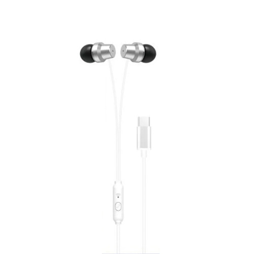 Навушники XO EP27 Type-C silver