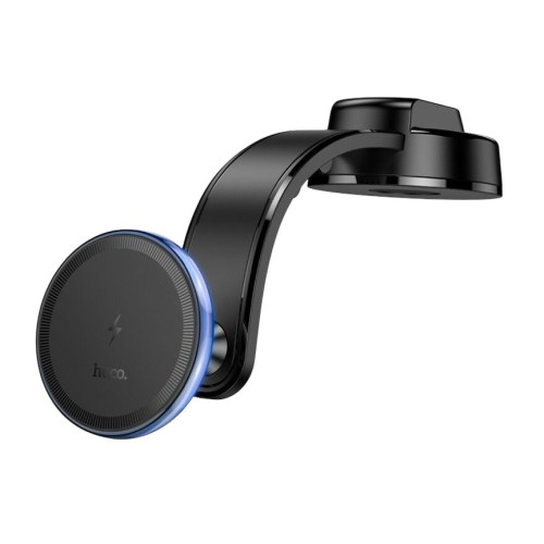 Автотримач Hoco HW25 wireless car 15W в на присосці black Автотримач Hoco HW25 wireless car 15W в на присосці black