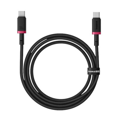 USB кабель Baseus Type-C to Type-C P10377803U01-01 black red USB кабель Baseus Type-C to Type-C P10377803U01-01 black red