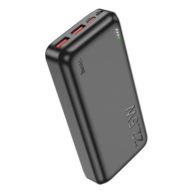 Зовнішній акумулятор Hoco J101A QC3.0, PD20W 20000 mAh black Зовнішній акумулятор Hoco J101A QC3.0, PD20W 20000 mAh black