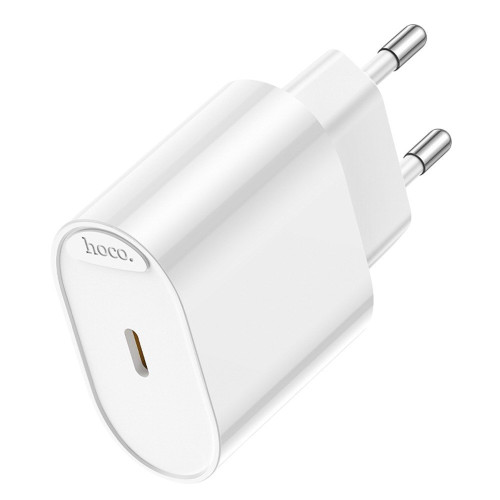 Зарядний пристрій Hoco C109A USB-C 20W white