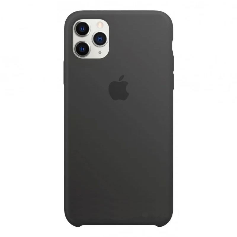 Накладка Original Silicone Case iPhone 11 Pro Max grey dark
