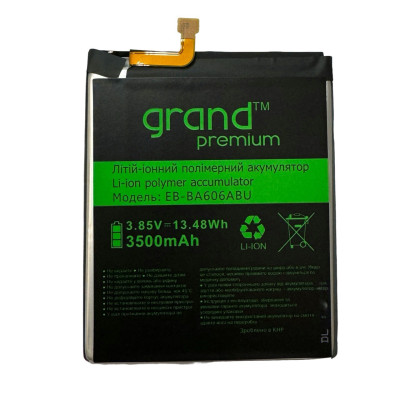 Акумулятор Samsung A60 2019, A606, M40 2019, M405 EB-BA606ABU Grand Premium Акумулятор Samsung A60 2019, A606, M40 2019, M405 EB-BA606ABU Grand Premium