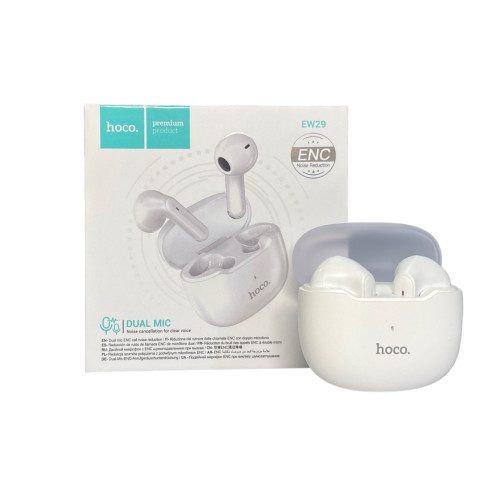 Навушники Bluetooth Hoco EW29 ENC white