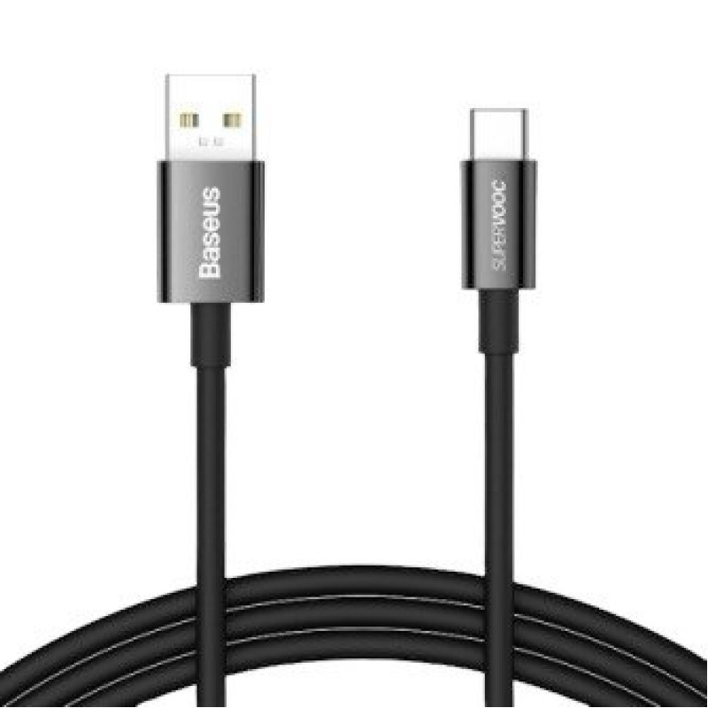 USB кабель Baseus Type-C P10320102114-02 black 2m