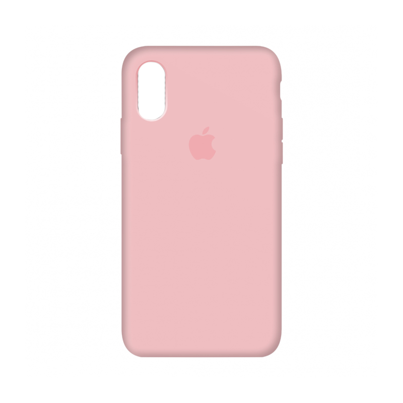 Накладка Original Silicone Case iPhone XR pink light