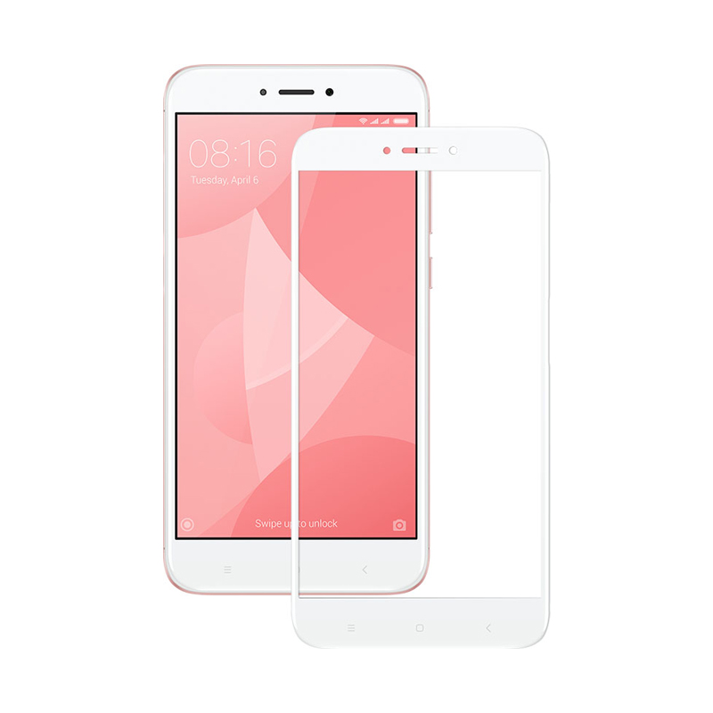Захисне скло Glass Xiaomi Redmi 4X, Redmi Go, Redmi 5A 9D white