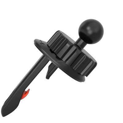 Кріплення для автотримача в дифлектор 1, boll 17mm black Кріплення для автотримача в дифлектор 1, boll 17mm black