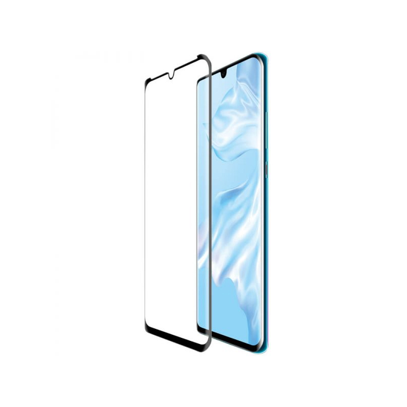 Захисне скло Glass Huawei P30 Full Glue black