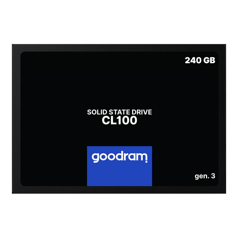 SSD 240GB Goodram CL100 GEN.3 2.5" SATAIII 3D TLC (SSDPR-CL100-240-G3)