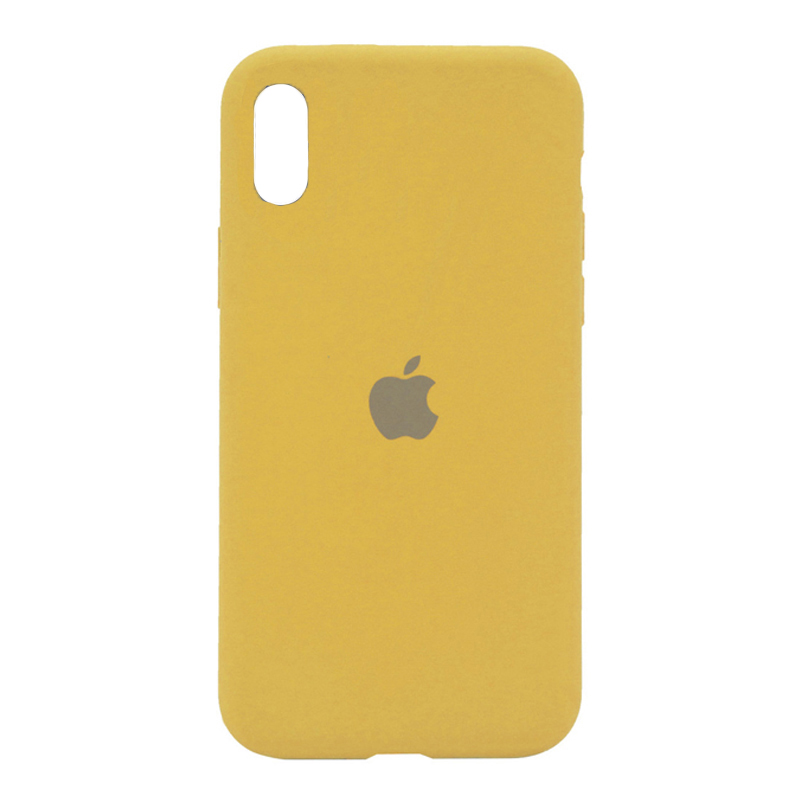 Накладка Original Silicone Case iPhone XR caramel