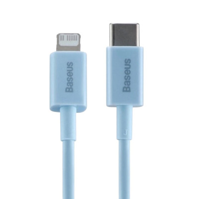 USB кабель Baseus Type-C to Lightning CAYS001903 blue USB кабель Baseus Type-C to Lightning CAYS001903 blue