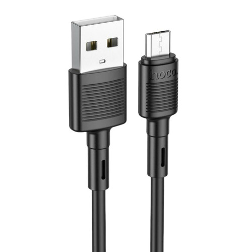 USB кабель Hoco X83 microUSB black USB кабель Hoco X83 microUSB black