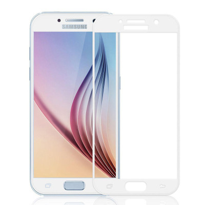 Захисне скло Glass Samsung A320 Galaxy A3 2017 Full Glue white Захисне скло Glass Samsung A320 Galaxy A3 2017 Full Glue white