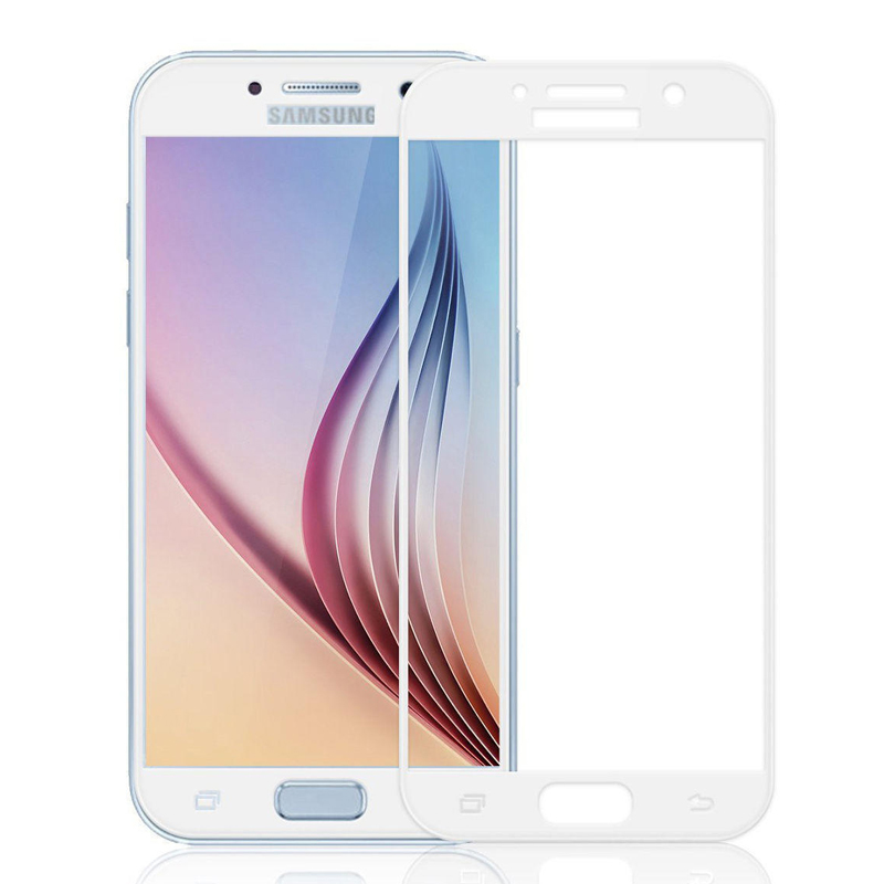 Захисне скло Glass Samsung A320 Galaxy A3 2017 Full Glue white