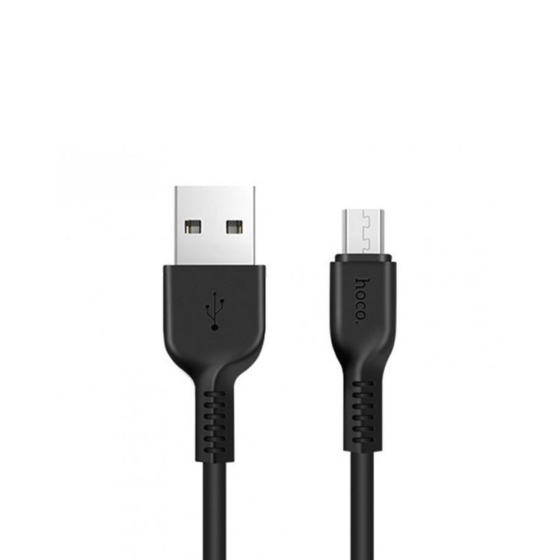 USB кабель Hoco X20 Flash microUSB black