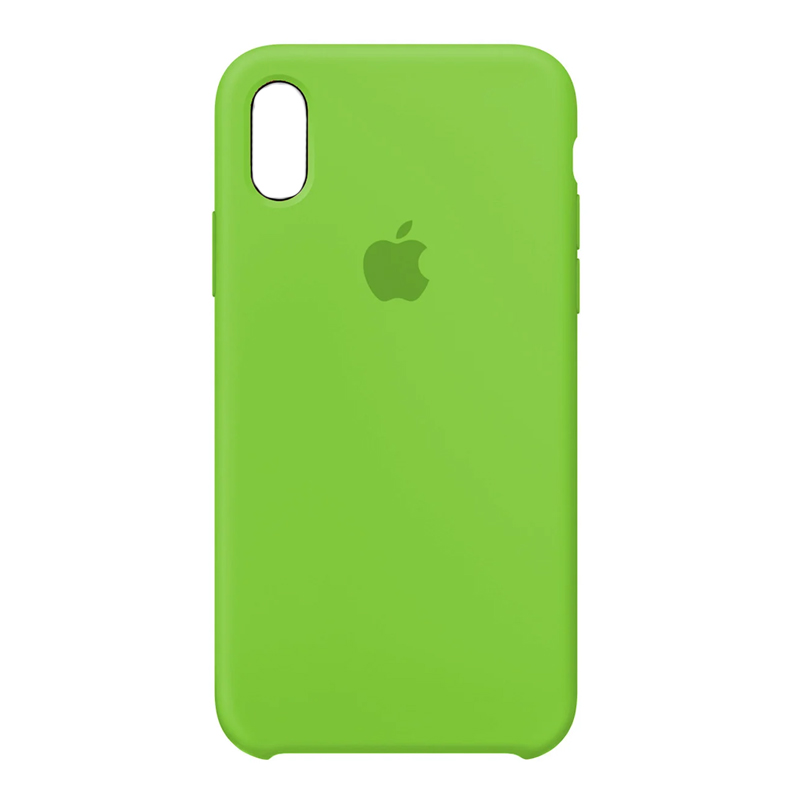 Накладка Original Silicone Case iPhone XR green