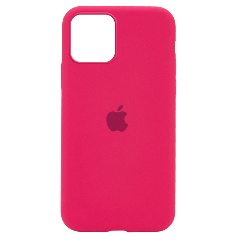 Накладка Original Silicone Case iPhone 11 Pro Max rose