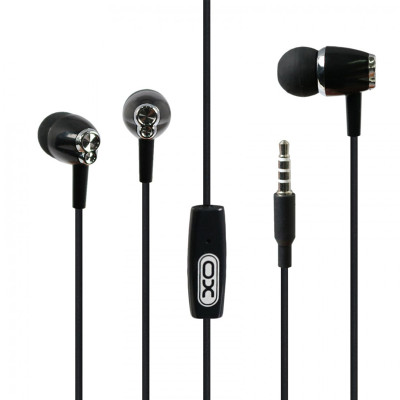 Навушники XO S26 з мікрофоном black Навушники XO S26 з мікрофоном black