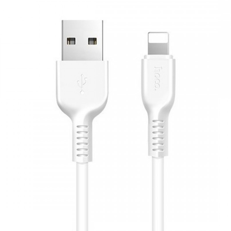 USB кабель Hoco X13 Easy Charged Lightning white