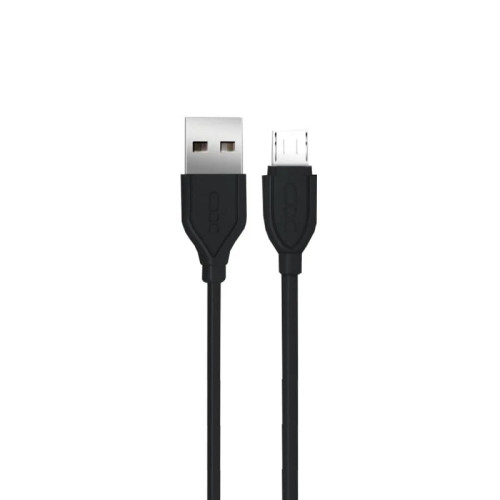 USB кабель XO NB8 microUSB black