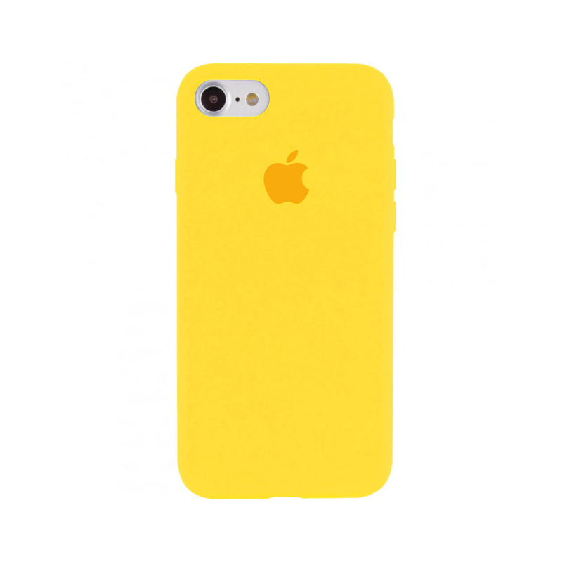 Накладка Original Silicone Case iPhone 7, 8, SE 2020 yellow canary