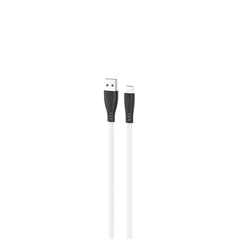 USB кабель Hoco X42 Soft Silicone Lightning white